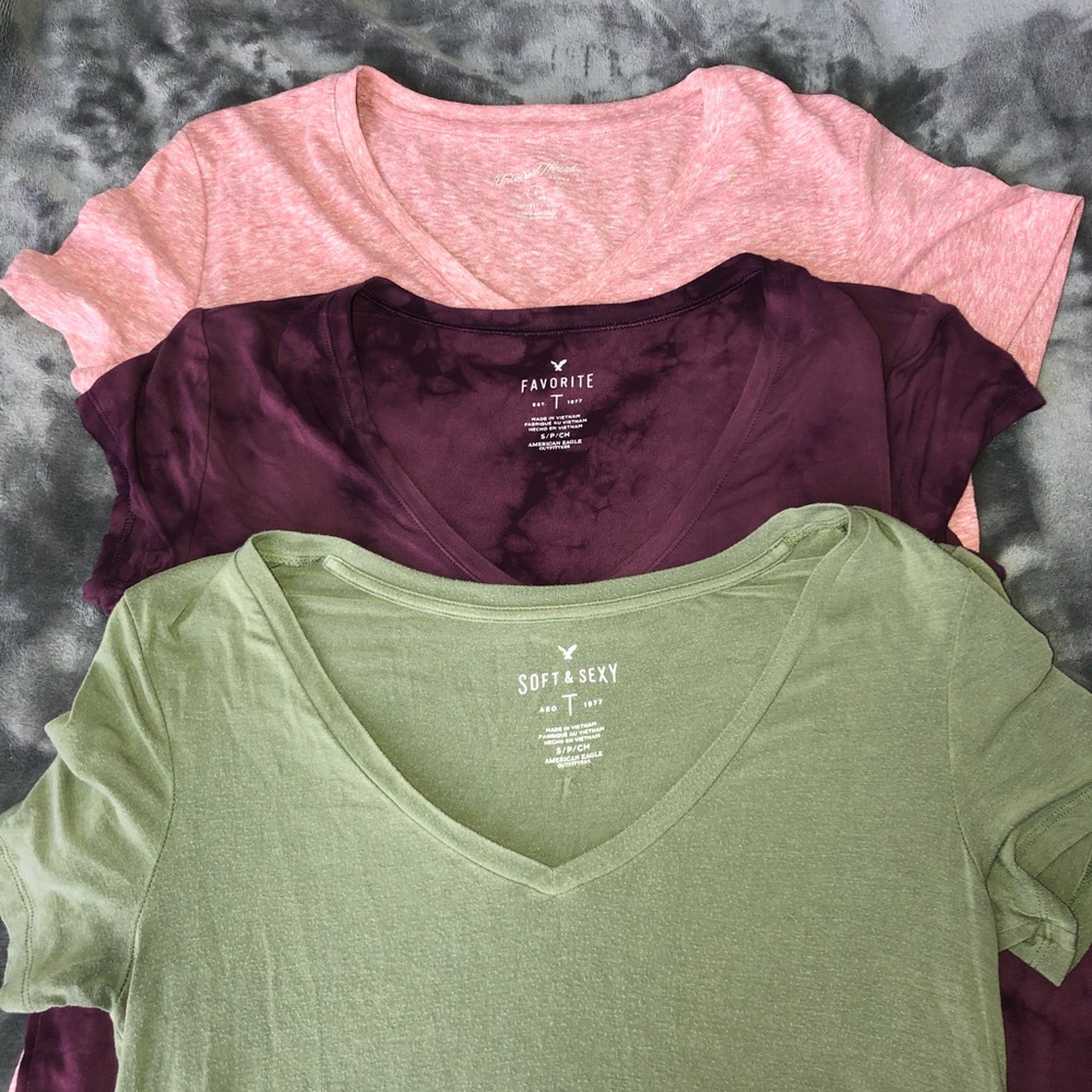 All Three V-Neck TShirts